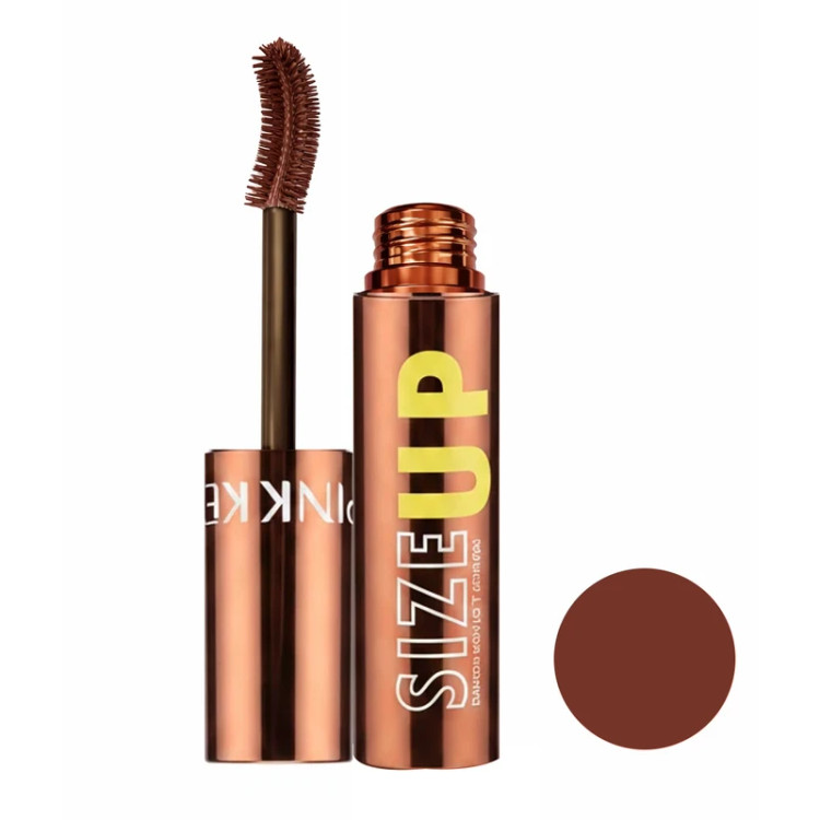 ریمل قهوه ای pink key